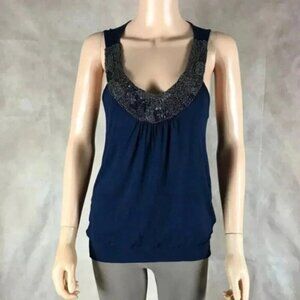 Forever 21 Beaded Tank Top SMALL